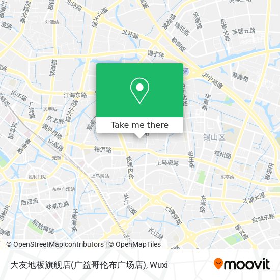 大友地板旗舰店(广益哥伦布广场店) map