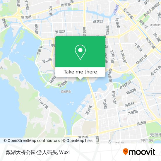 蠡湖大桥公园-游人码头 map
