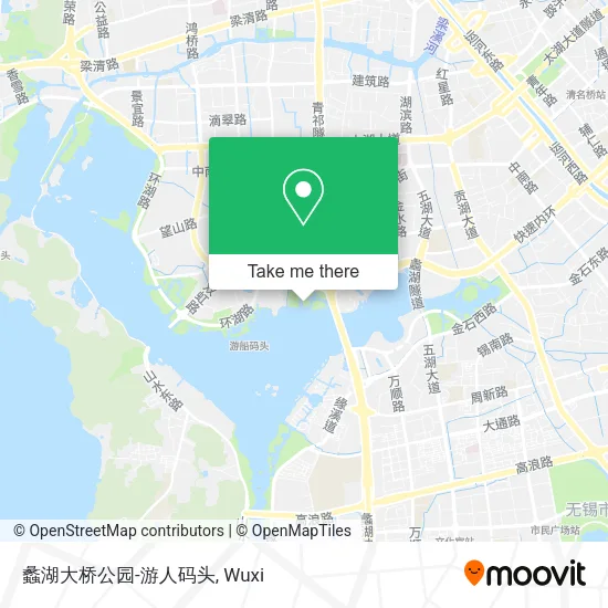 蠡湖大桥公园-游人码头 map