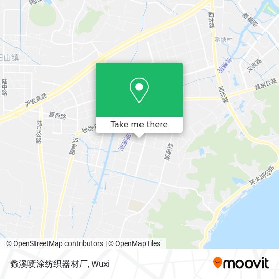 蠡溪喷涂纺织器材厂 map