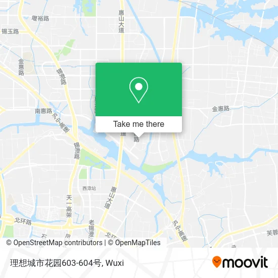理想城市花园603-604号 map