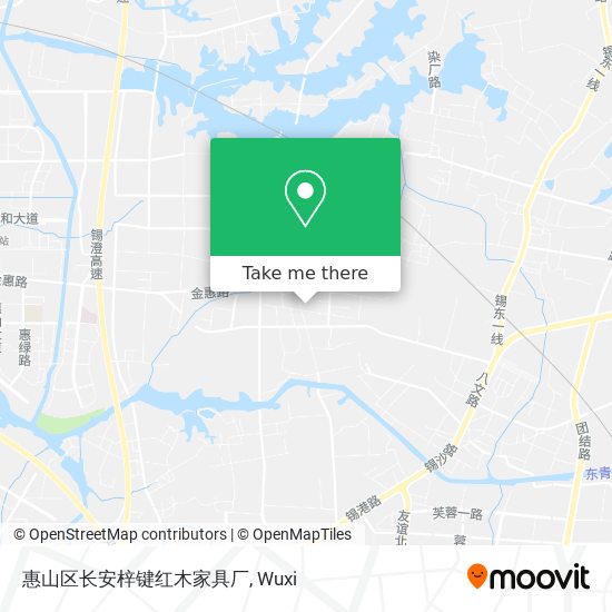 惠山区长安梓键红木家具厂 map