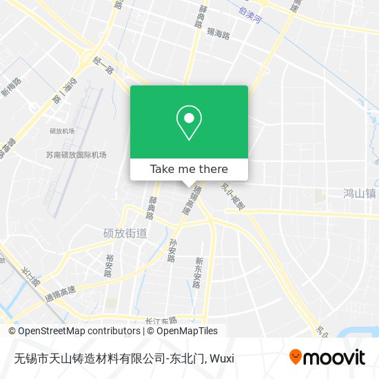 无锡市天山铸造材料有限公司-东北门 map