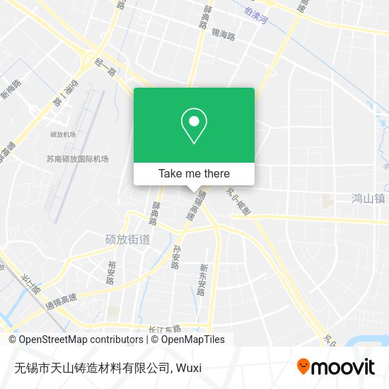 无锡市天山铸造材料有限公司 map