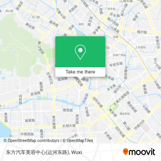东方汽车美容中心(运河东路) map