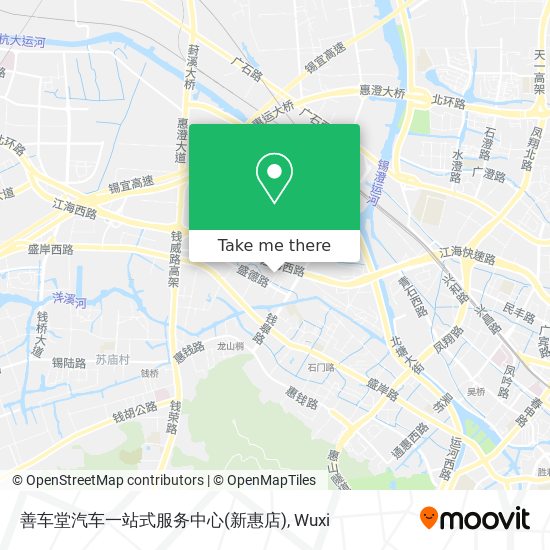 善车堂汽车一站式服务中心(新惠店) map
