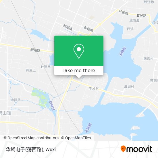 华腾电子(荡西路) map