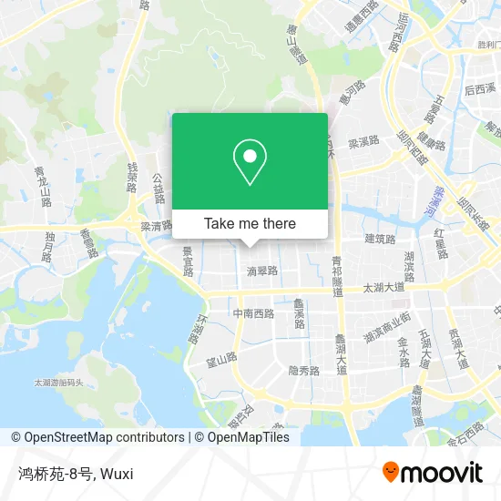 鸿桥苑-8号 map