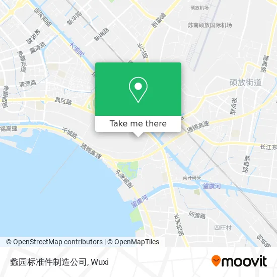 蠡园标准件制造公司 map