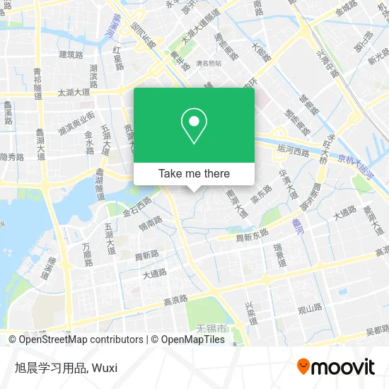 旭晨学习用品 map