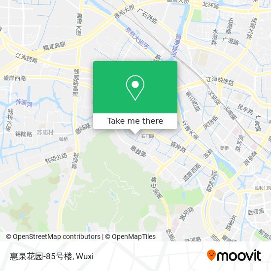 惠泉花园-85号楼 map