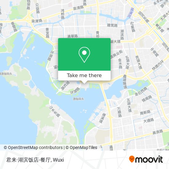 君来·湖滨饭店-餐厅 map