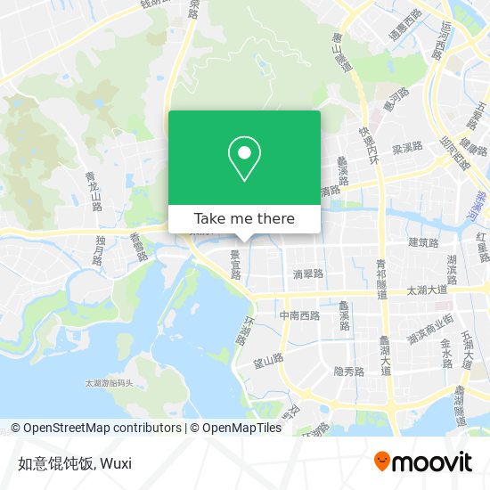 如意馄饨饭 map
