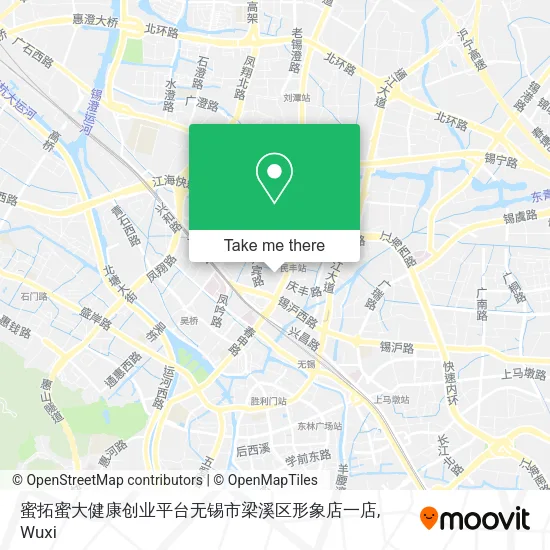 蜜拓蜜大健康创业平台无锡市梁溪区形象店一店 map