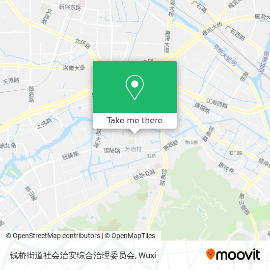 钱桥街道社会治安综合治理委员会 map