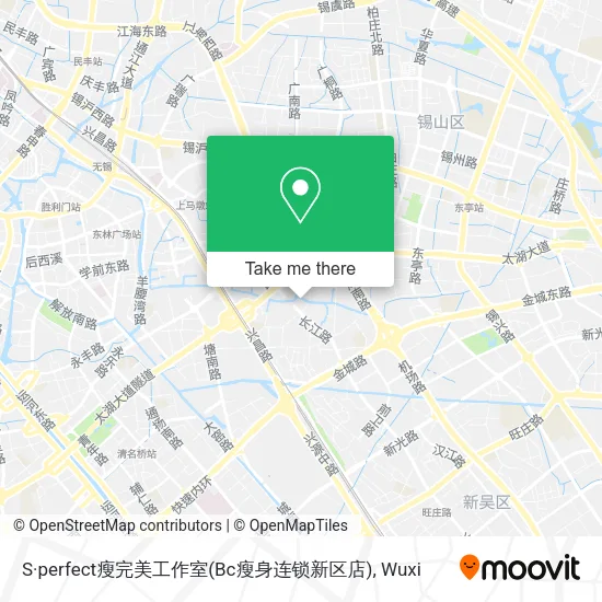 S·perfect瘦完美工作室(Bc瘦身连锁新区店) map