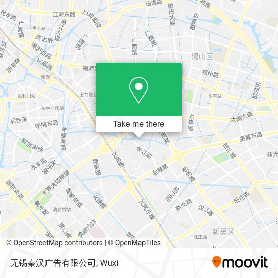 无锡秦汉广告有限公司 map