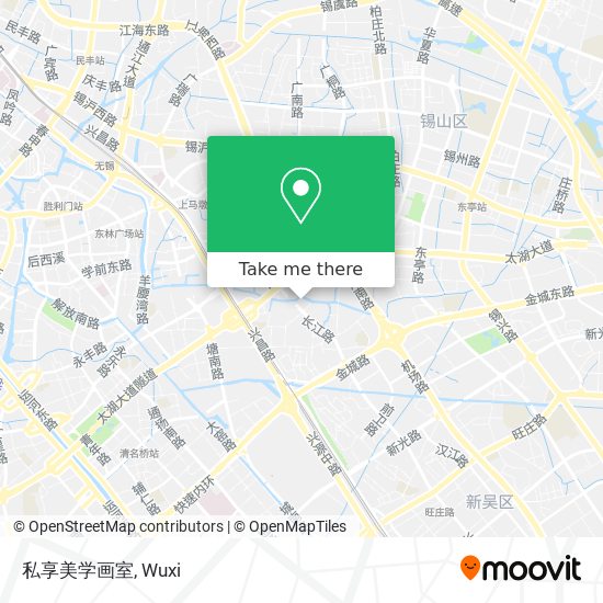 私享美学画室 map