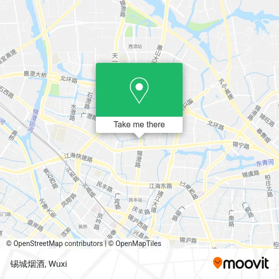 锡城烟酒 map
