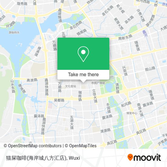 猫屎咖啡(海岸城八方汇店) map