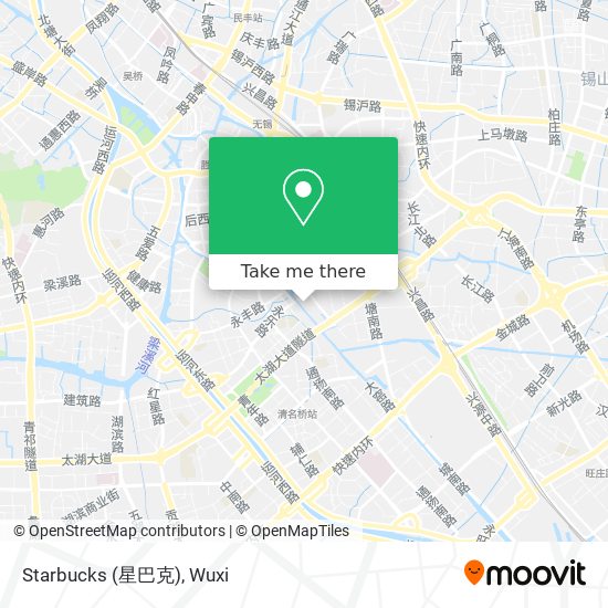 Starbucks (星巴克) map