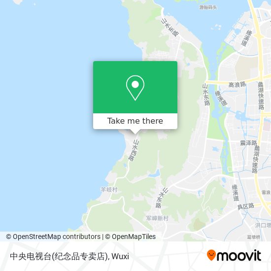 中央电视台(纪念品专卖店) map