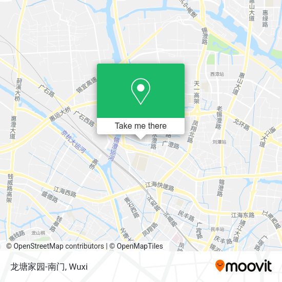 龙塘家园-南门 map