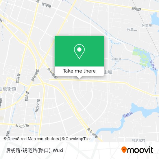 后杨路/锡宅路(路口) map