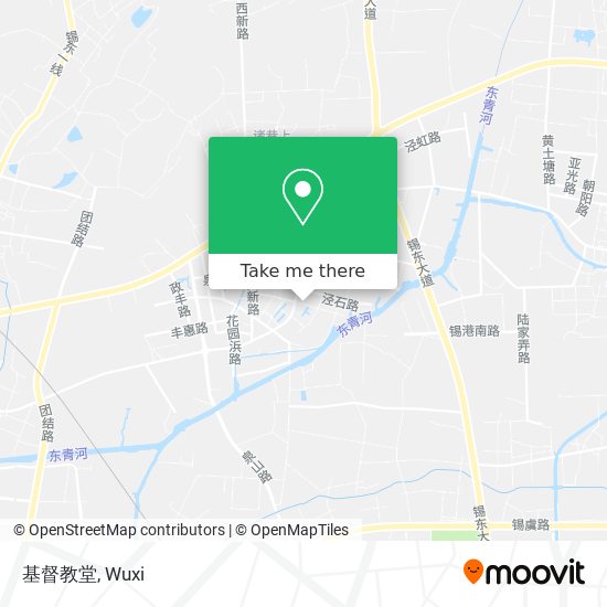 基督教堂 map