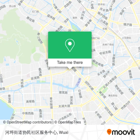 河埒街道协民社区服务中心 map