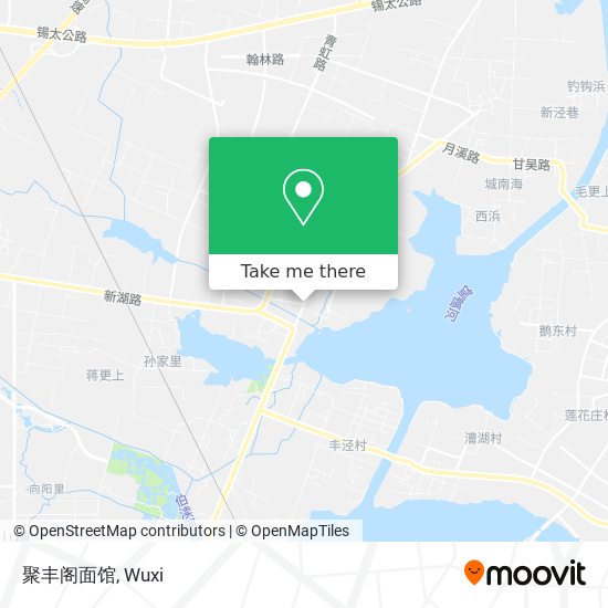 聚丰阁面馆 map