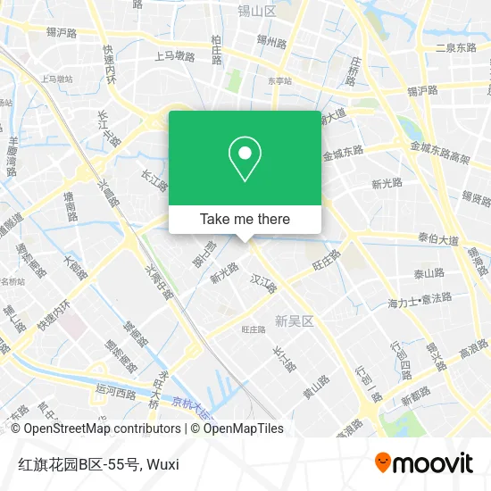 红旗花园B区-55号 map