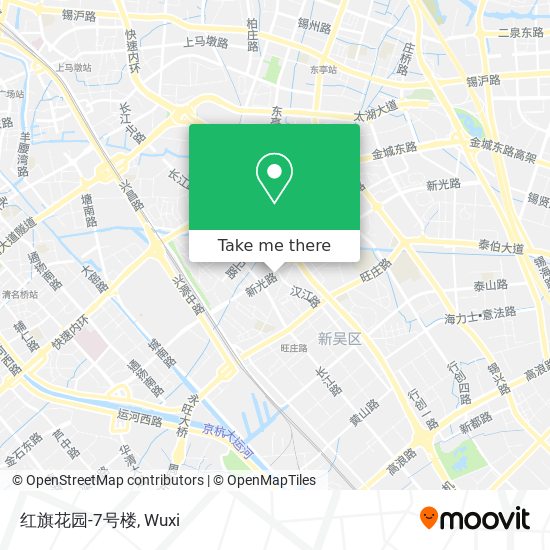 红旗花园-7号楼 map