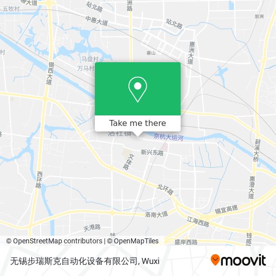 无锡步瑞斯克自动化设备有限公司 map