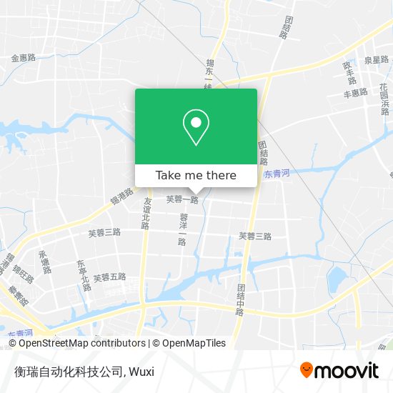 衡瑞自动化科技公司 map