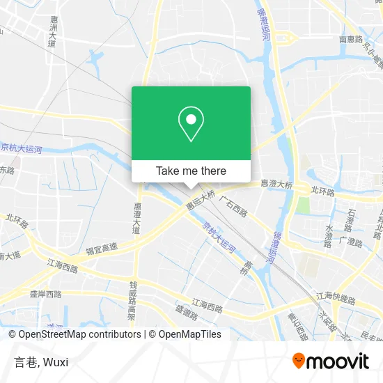 言巷 map