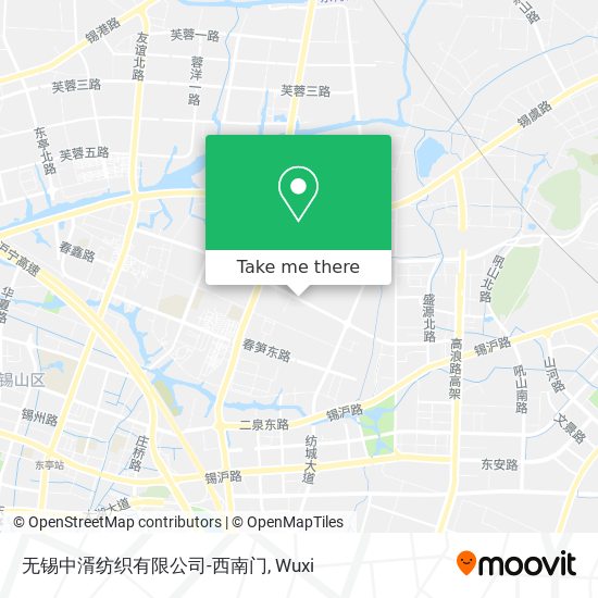 无锡中湑纺织有限公司-西南门 map