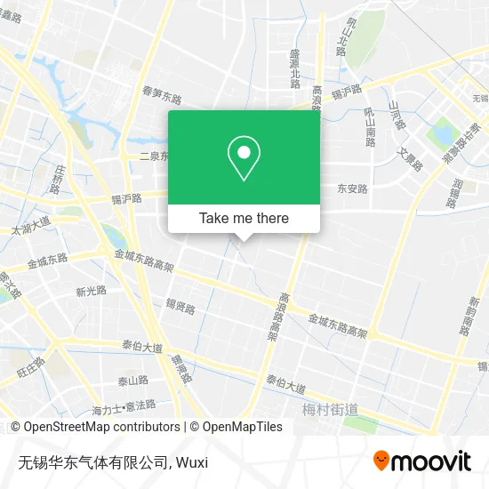 无锡华东气体有限公司 map