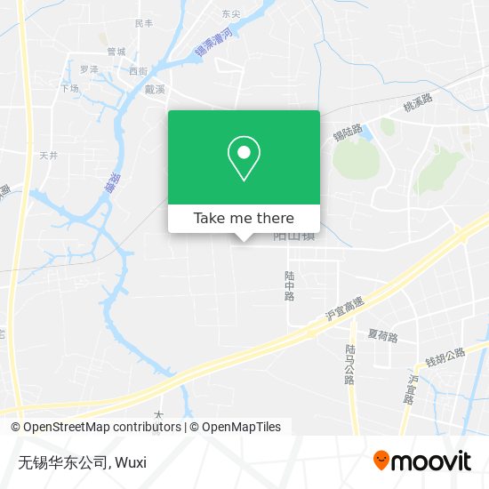 无锡华东公司 map