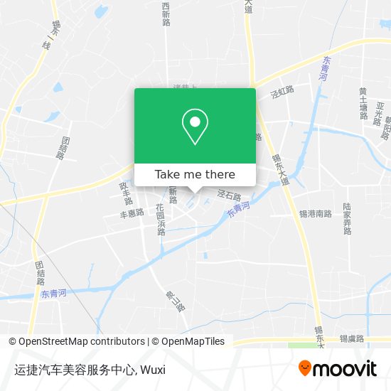 运捷汽车美容服务中心 map