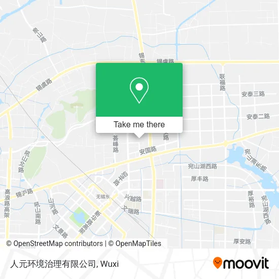 人元环境治理有限公司 map