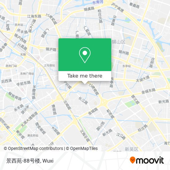 景西苑-88号楼 map