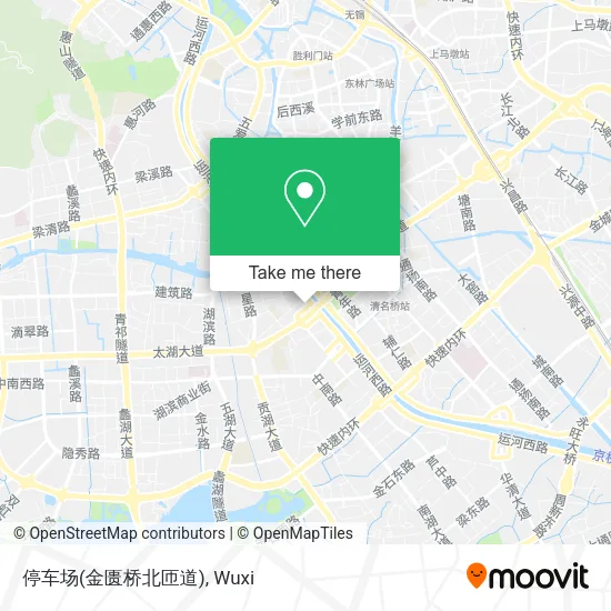 停车场(金匮桥北匝道) map