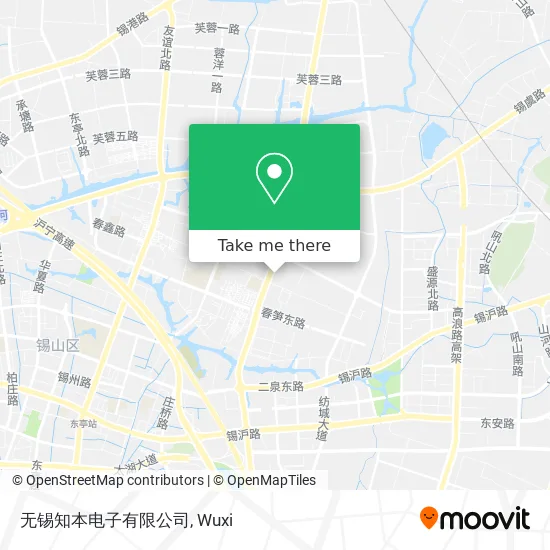 无锡知本电子有限公司 map