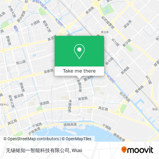 无锡铭知一智能科技有限公司 map