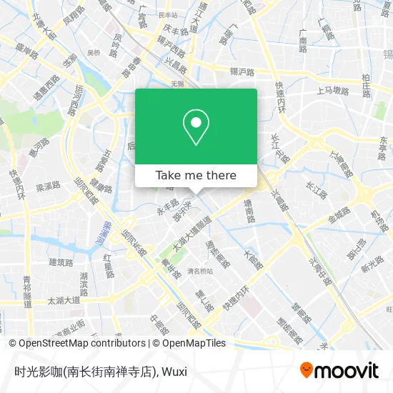 时光影咖(南长街南禅寺店) map