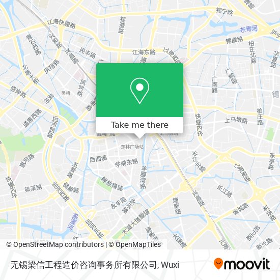 无锡梁信工程造价咨询事务所有限公司 map