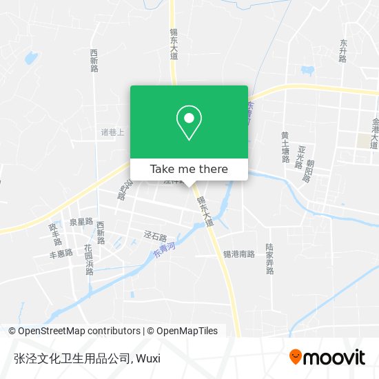 张泾文化卫生用品公司 map