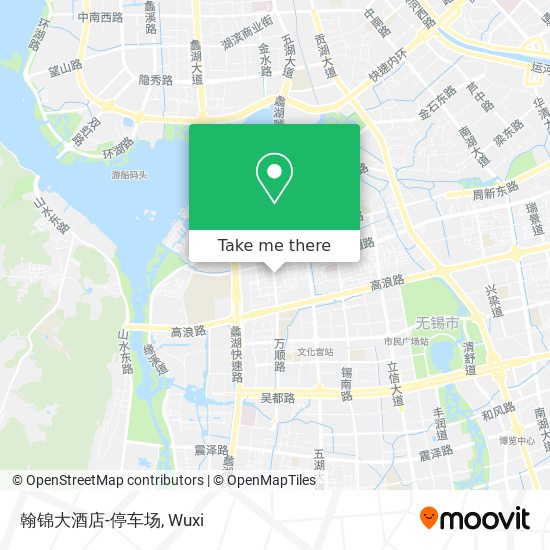翰锦大酒店-停车场 map