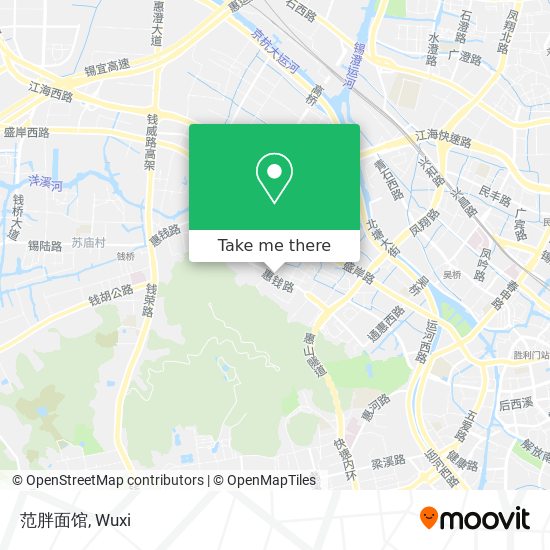范胖面馆 map